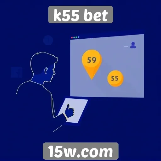 Atendimento ao cliente no k55 bet