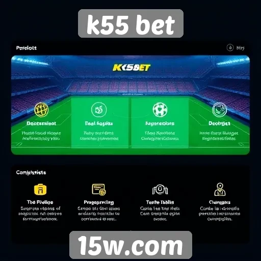 Análise das principais funcionalidades do K55 Bet
