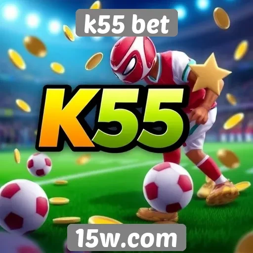 Variedade de jogos disponíveis no k55 bet